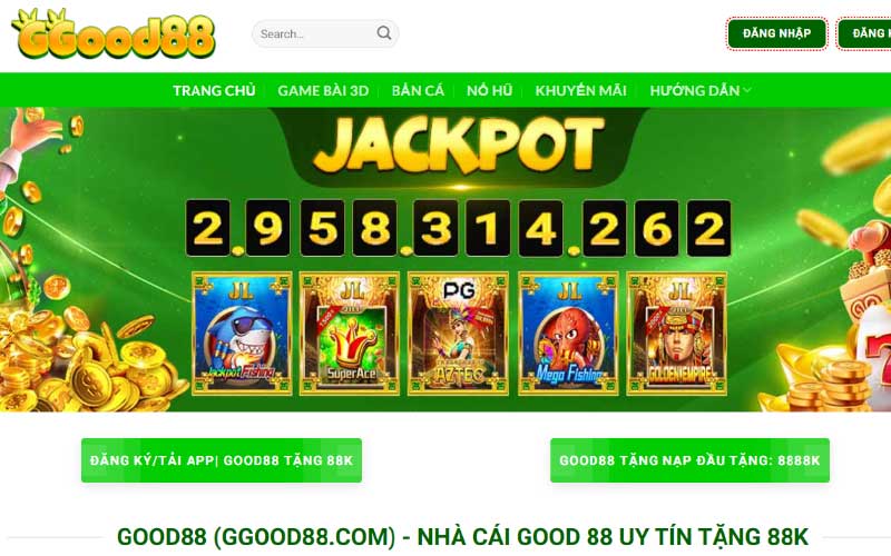 Giới thiệu nhà cái Good88 tặng CODE uy tín